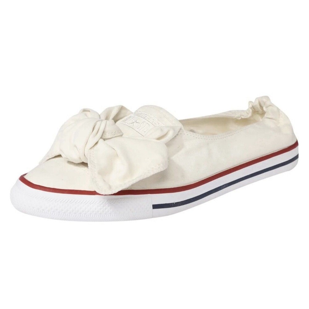 EUC Converse Chuck Taylor All Star Women's Knot Slip White Sz 9